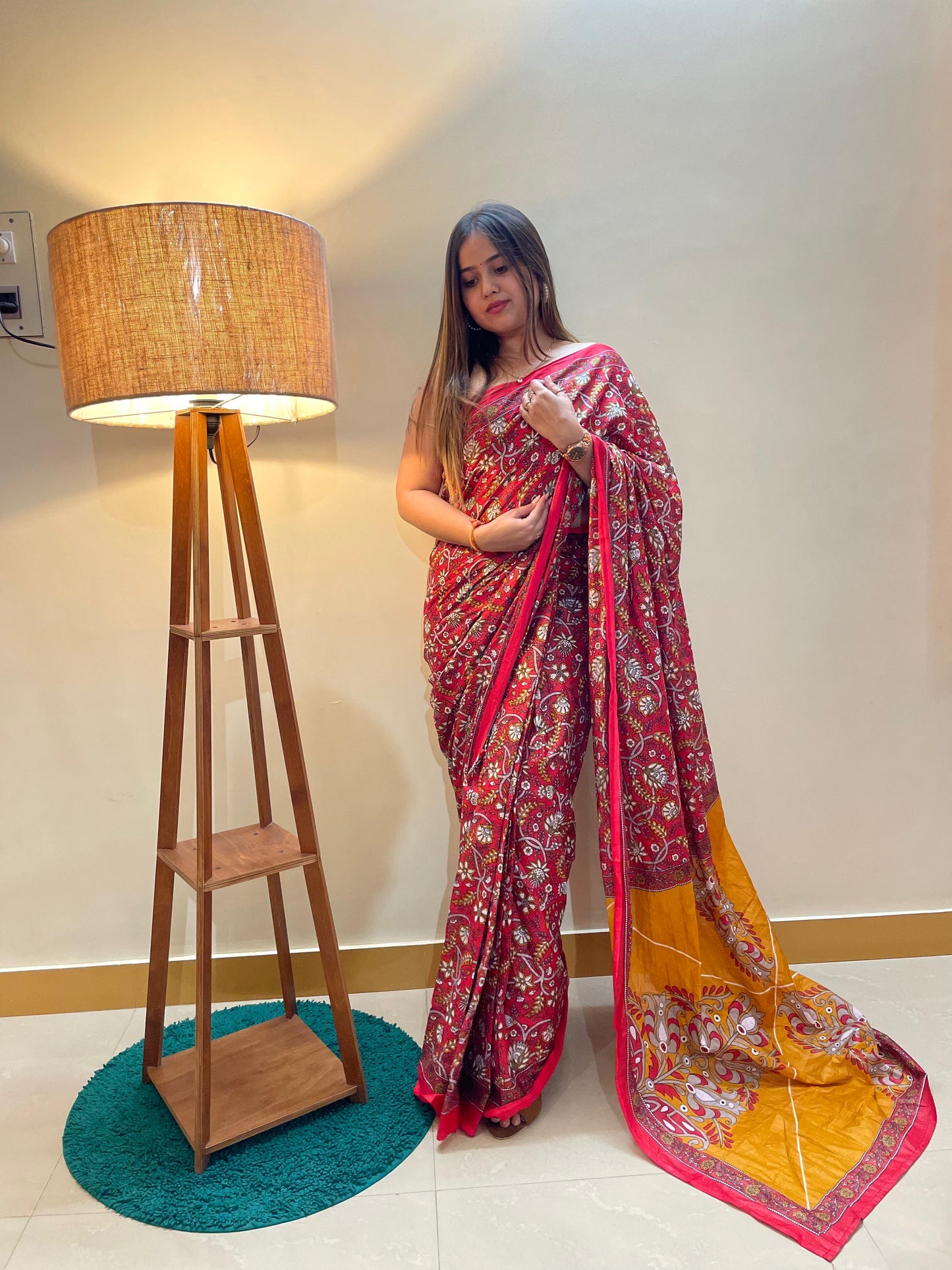 PURE SOFT COTTON PRINTED SAREE