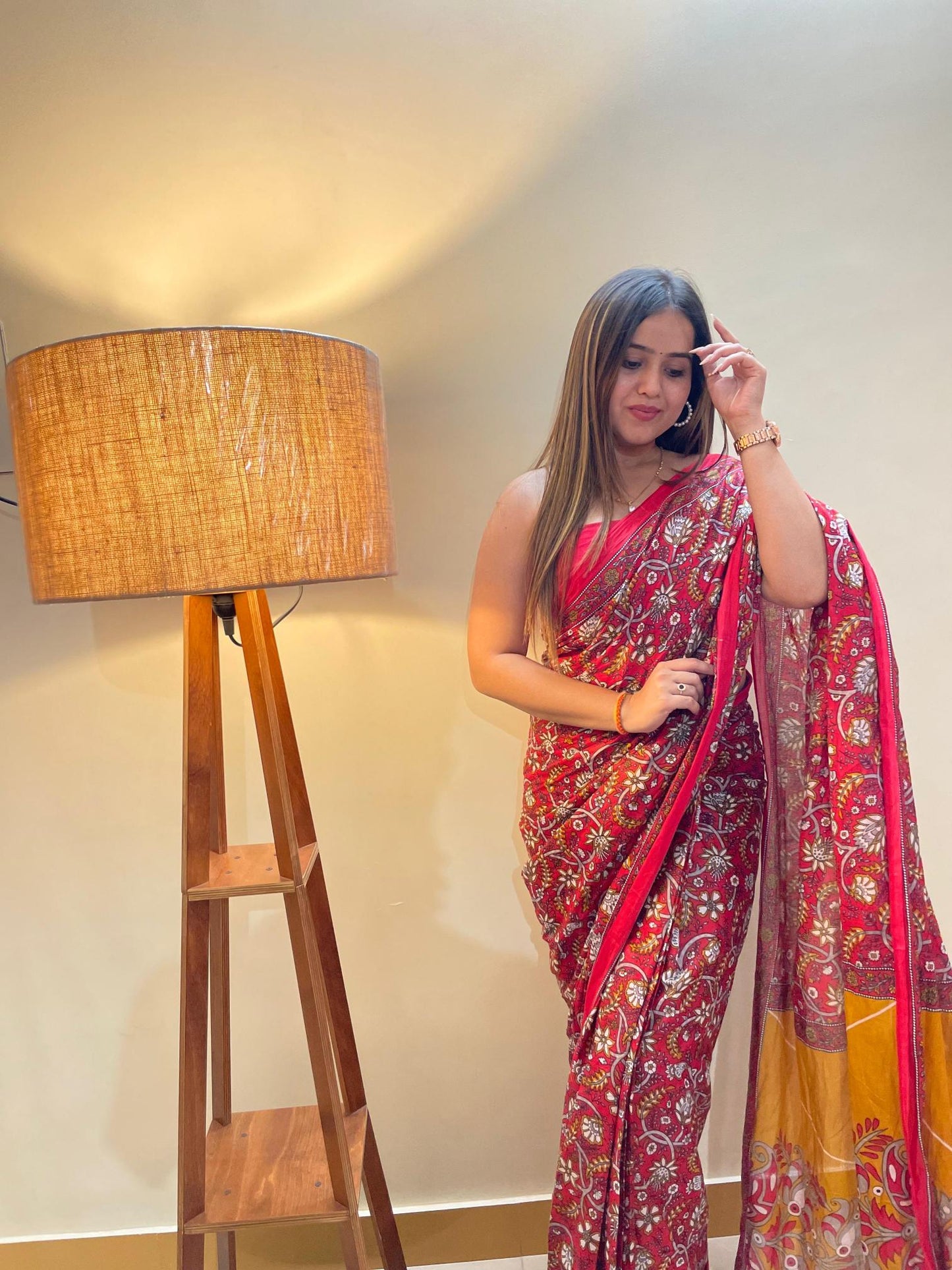 PURE SOFT COTTON PRINTED SAREE