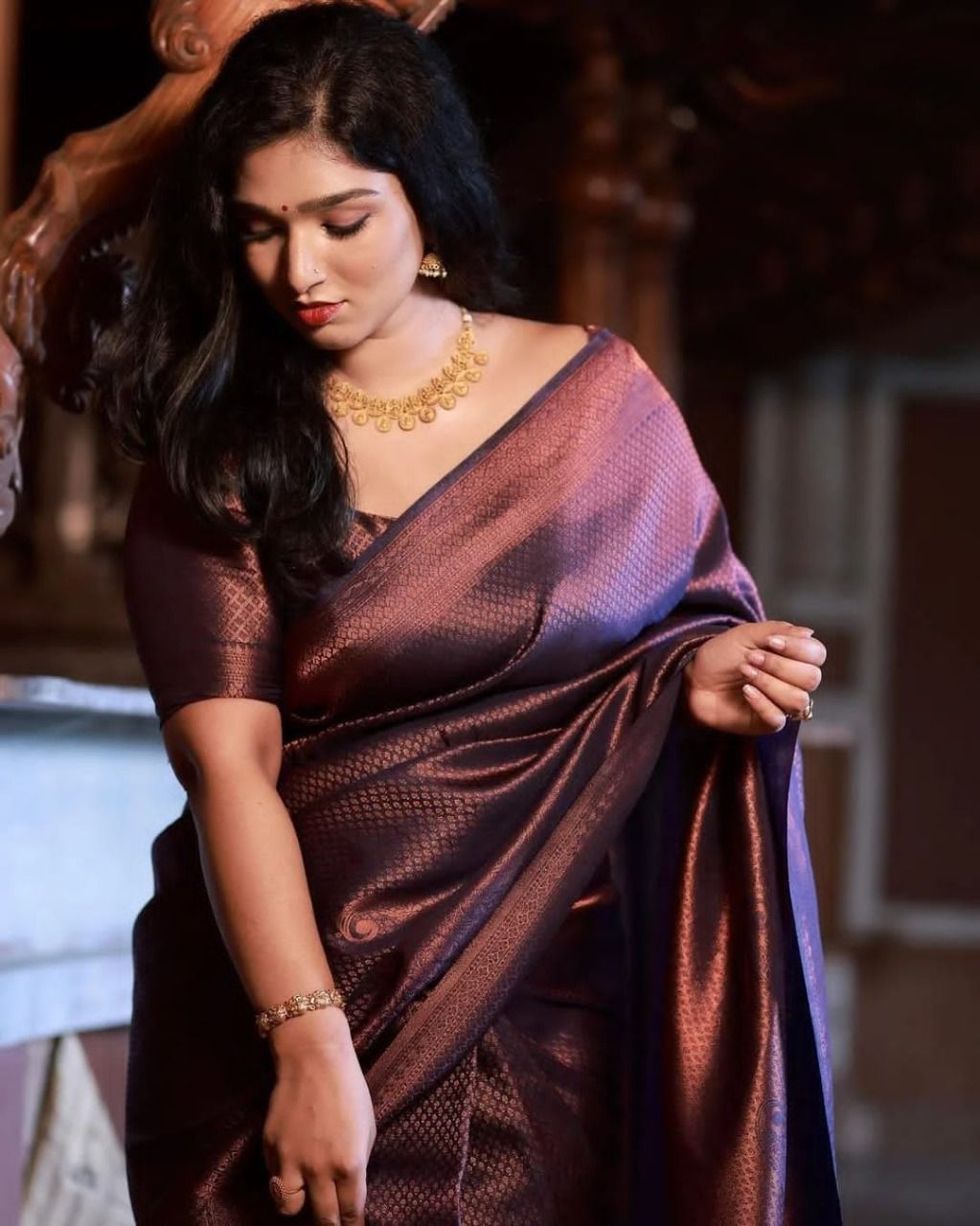 Banarasi zari woven Silk SAREE