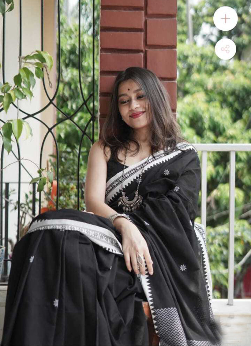 Women's Kanjivaram Banarasi Soft Silk  Zari Woven Saree With Blouse piece