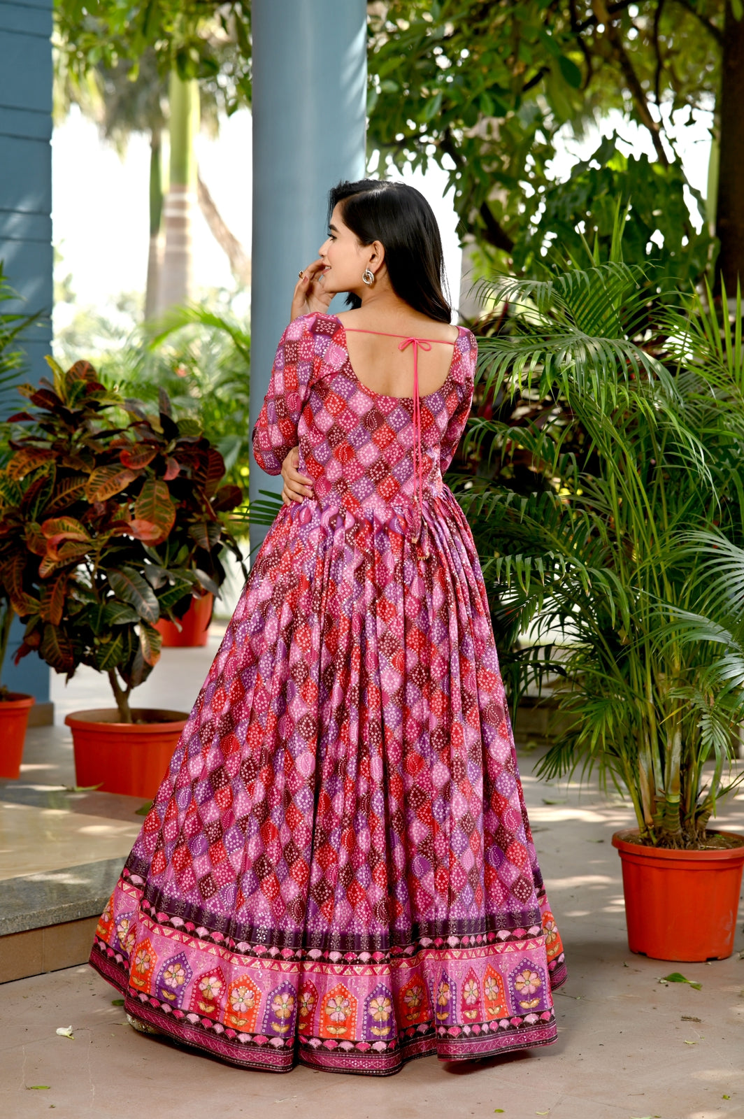 PREMIUM DESIGNER READYMADE GOWN COLLECTIONS Pink
