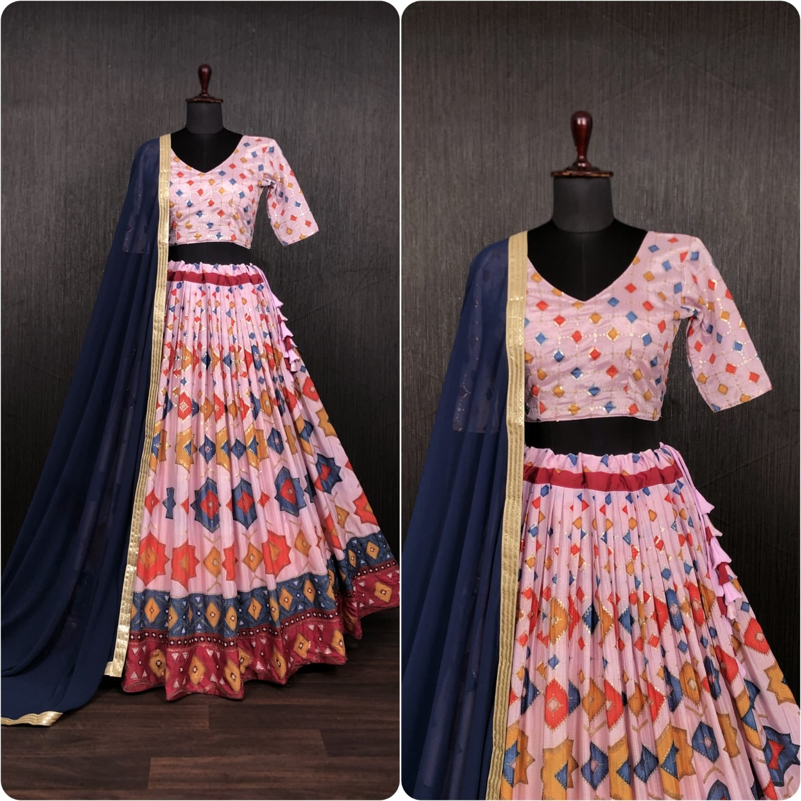 Premium Readymade Designer Gown-Dupatta Collections